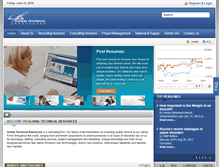 Tablet Screenshot of globaltechres.com